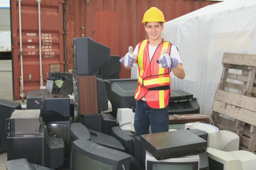 Professional house clearance team at work in Crystal Palace