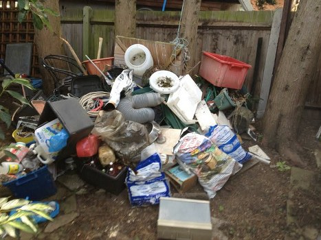 Residential flat clearance in progress